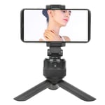Lazmin112 Smart Tracking Phone Holder, Auto Tracking Phone Tripod Head 360° Rotation Automatic Face Recognition Selfie Stick Tripod for Vlog Live Broadcasting