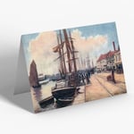 GREETING CARD - Vintage Dorset - Poole. The Quay