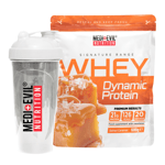 Medi-Evil Nutrition Whey Protein Powder with Isolate Salted Caramel 600g Bag