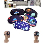 Portable Blindfold 3d Eye Cover Travel Sleep Aid Shade Rel D