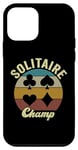 iPhone 12 mini Solitaire Champ Solitaire Lover Funny Solitaire Card Game Case