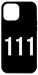iPhone 14 Plus Angel Number 111 Numerology Mystical Spiritual Number Case