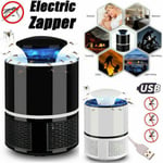 Electric Fly Bug Zapper Mosquito Insect Killer Led Light Trap La White