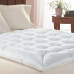 King Size Goose Feather Mattress Topper by Simply Bedding