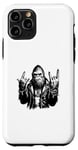 Coque pour iPhone 11 Pro Rebel Bigfoot Rocker – Sasquatch, Punk Rock Yeti