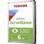 Toshiba S300 6 TB, hard drive (SATA 6Gb/s, 3.5)