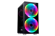 Fcomputer Intel i5/RTX4060Ti Gaming Dator - Intel i5 12400F - 32GB DDR5 - GeForce RTX 4060 Ti 8GB - 1TB SSD M.2 - Utan Windows