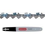 Oregon Saw Chain and Guide bar - .325 Pitch, 0.58 inch (1.5mm), 72 Drive Links Chainsaw Chain and 18 inch (45cm) K095 Mount bar, for Al-ko, Alpina, Dolmar, Echo, Stiga and More