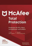 McAfee Total Protection 10 Devices 1 Year Multidevice McAfee Key EUROPE
