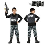 Kostume til børn SWAT politimand (2 stk) 7-9 år