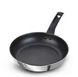 Prestige - 9x Tougher - Frying Pan -Ultra Durable Stainless Steel - Non-Stick - Induction Suitable - Dishwasher and Oven Safe -31cm