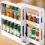 Kitchen Storage Spice Organizer Rack Shelf For Home Rota