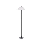 Venture Home Golvlampa Ferrand Floor Lamp - Black / White glass 17018-001