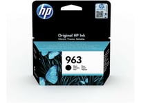 Genuine HP 963 Black Ink Cartridge for HP Officejet Pro 9015 Printer, 3JA26AE