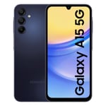samsung Samsung Galaxy A15 5G Mobile Phone 128GB / 4GB RAM Blue Black