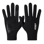 Män Vinter vattentäta cykelhandskar Sports Touch Handskar Thin  Large