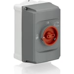 Kapsling IB132-F grå med rött handtag för MS116/MS132/MO132