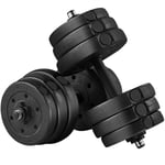 Dumbbell Set 25KG Adjustable Weight Dumbbells for Home Gym Strength Training