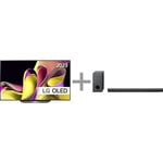 LG OLED B3 77" 4K OLED TV + LG S90QY 5.1.3 Dolby Atmos Soundbar -tuotepaketti