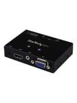 StarTech.com VGA+HDMI to VGA Converter Switch - video