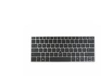 Hp Dualpoint - Tangentbord - Bakgrundsbelyst - Tjeckiska - För Elitebook Folio 9480M