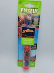 Firefly Kids 6+Years Marvel Spider-Man Battery Operated Toothbrush - NEW UK