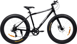 Swoop Swoop Fatbike 26" Tourer Pyörät BLACK