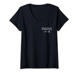 Womens I love Paris J-Adore Paris V-Neck T-Shirt