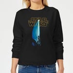 Star Wars Lightsaber Women's Sweatshirt - Black - XS