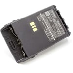 VHBW Li-Ion batterie 1600mAh (7.4V) pour radio talkie-walkie comme Motorola PMNN4440 - Vhbw