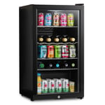 Subcold Super 85 LED Black | Under Counter Drinks Fridge | Wine & Beer Fridge