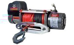 Warrior Winches Samurai V2 12000 Premium Vinsch, 24V Armortek syntet