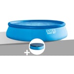 Kit piscine autoportée Intex Easy Set 4,57 x 1,22 m + Bâche de protection