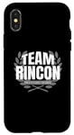 Coque pour iPhone X/XS L'équipe Rincon est fière d'être membre de la famille Rincon