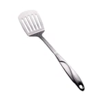 14.8 inches Slotted Spatula Turner Stainless Steel Heat Resistance Metal Spatulas Good Grip Integral Forming Durable Professional Fish Slice Kitchen Utensil for Pancake Turner Egg Flipper