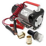 WilTec Pompe Diesel Fioul auto-amorçante Pompe Transvasement 12V/150W 40l/min Pompe Aspiration - Rot