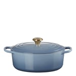 Le Creuset - Signature oval gryte 4,1L chambray/gull