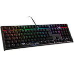 Ducky Compatible One 2 Backlit Gaming Tastatur, MX-Red, RGB LED - Schwarz, CH-Layout