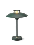 Stepp 1-2-3 bordlampe oppladbar  IP54 - Grønn
