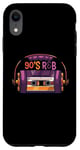 Coque pour iPhone XR Vibe Retro Cassette Tape Old School 90s R & B Music RnB Fans