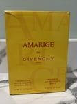 Givenchy De Amarige EDT Gift Set Plus Refill 15 Ml Slight Rip In Box Rare
