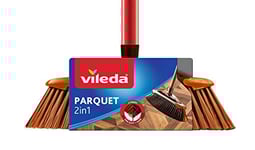 Vileda 136082 Brosse de parquet 2 en 1