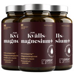 Pure Kvällsmagnesium+ Ekonomipack 3x90k