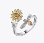 Flower Stress Relief Ring