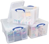 Really Useful Box 2 x 64 Litre 1 42 Storage Boxes Pack