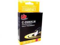 UPrint UPrint kompatibelt bläck med PGI 2500XL, magenta, 1300s, 21ml, C-2500XLM, för Canon MAXIFY iB4050, MB5050, MB5350