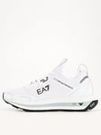 EA7 Emporio Armani Altura Runner Trainers - White, White, Size 8, Men
