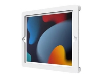 Compulocks iPad 10.2 Axis Enclosure - Hölje - låg profil - för surfplatta - vit - väggmonterbar, monterbar på ytor - för Apple 10.2-inch iPad (7:e generation, 8:e generation, 9:e generation)