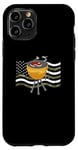 Coque pour iPhone 11 Pro BBQ Grill Drapeau Américain Barbecue 4 juillet Grilling US