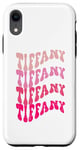 iPhone XR Tiffany First Name I Love Tiffany Vintage Groovy Birthday Case